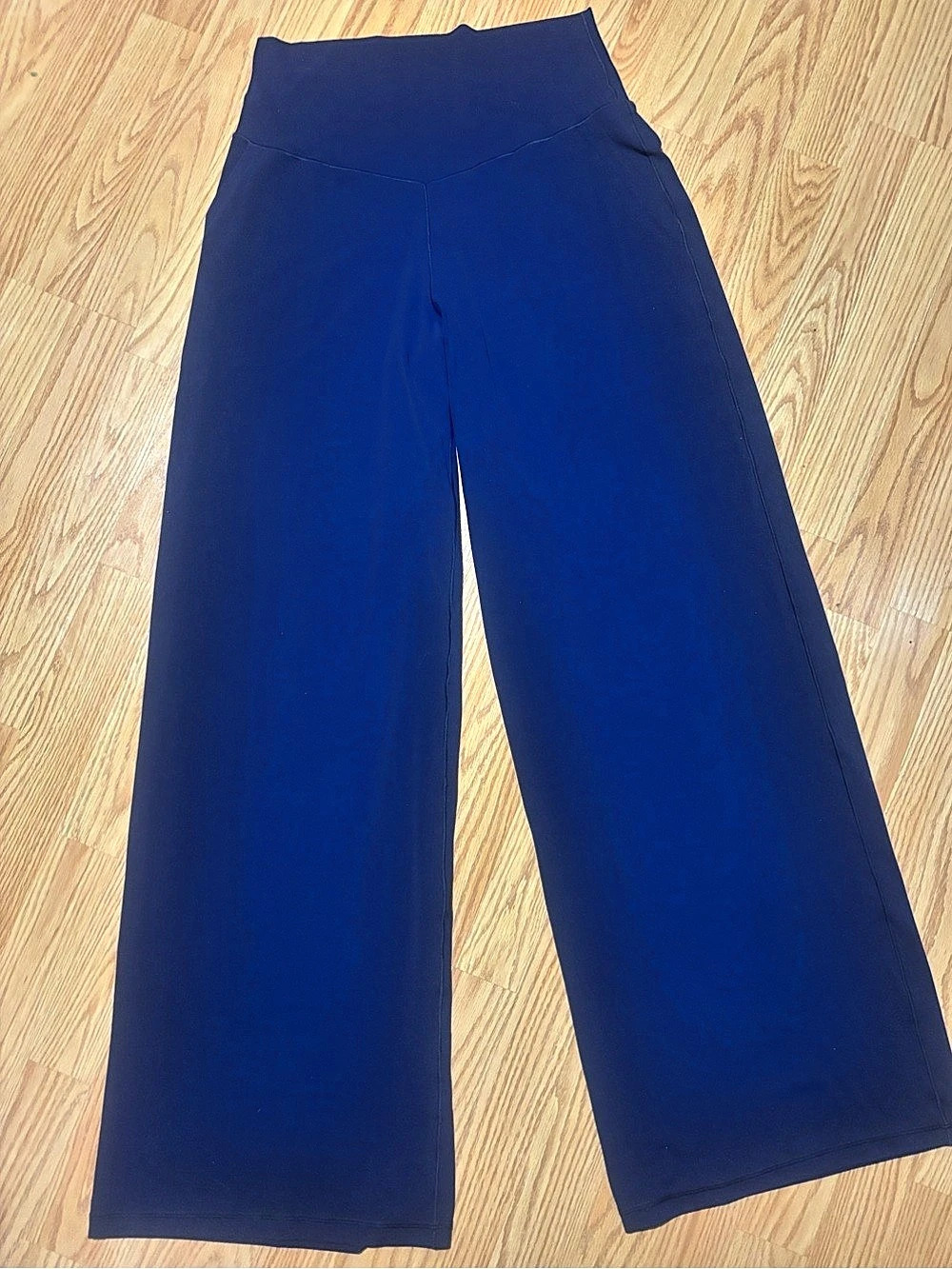 Offline by Aerie Real me extra high rise wide leg pants-navy/size-L